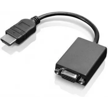 Adaptador HDMI para VGA Lenovo 03X7277 — conversor de vídeo passivo, suporta até 1080p