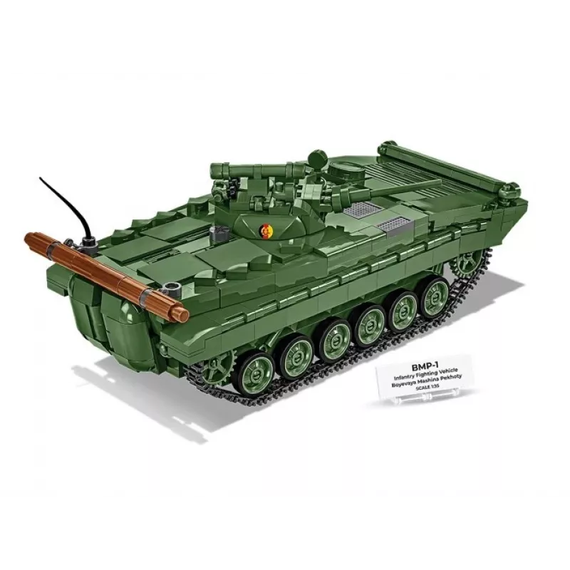 Conjunto de construção Cobi Blocks BMP-1 758 peças – modelo à escala em blocos