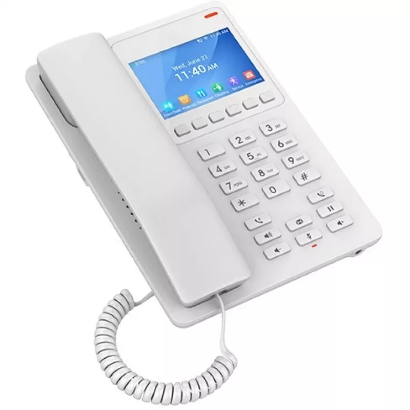 Telefone IP sem fios Grandstream GHP630W – áudio HD, Wi-Fi, headset para secretária e utilização móvel