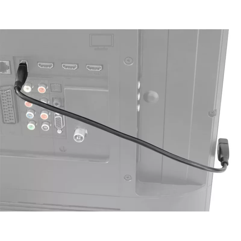 Cabo USB DeLOCK 35cm USB 2.0 83498 preto