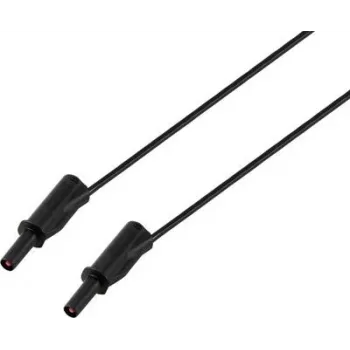 Voltcraft MSB-532 cabo de teste 4 mm 1 m preto 2,5 mm² CAT IV 600 V 32 A (VC-16832955)
