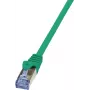 Cabo de rede LogiLink 1,5 m Cat.6A RJ-45 S/FTP verde