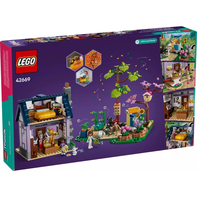 LEGO FRIENDS 42669 Casa das abelhas e jardim de flores