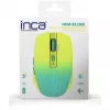 Cian Technology GmbH rato INCA IWM-511RS Bluetooth+sem fios RGB cor base amarelo