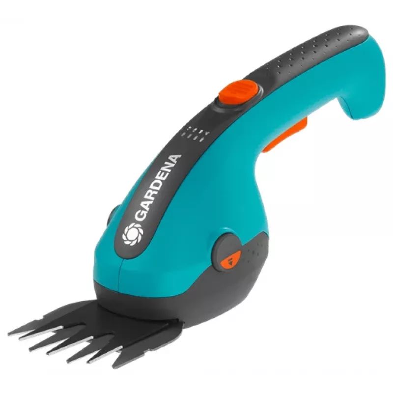 Tesoura de relva a bateria ClassicCut Li 3,6 Volt turquesa preto bateria de iões de lítio 2,5 Ah