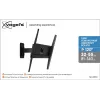 Vogels | Suporte de parede | MA3030-A1 | Totalmente móvel | 32-65 | Capacidade máx. 25 kg | preto