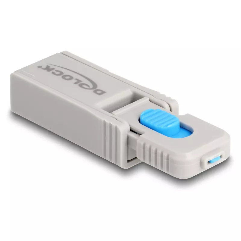 Bloqueio de portas DeLOCK 20969 DisplayPort HDMI USB Type-A USB Type-C cinzento