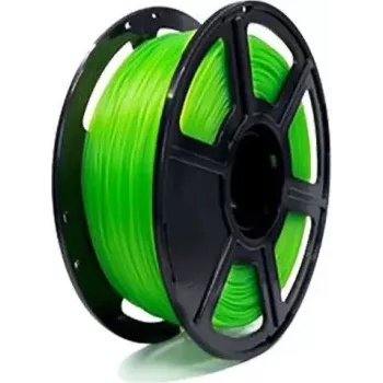 Filamento PLA 1,75 mm, bobina Flashforge PTG1, verde transparente, 1 kg