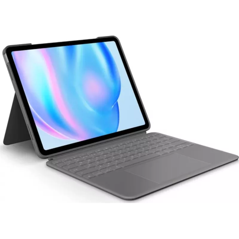 Logitech Combo Touch - Teclado e capa folio - com trackpad - retroiluminado - Apple Smart Connector - Q