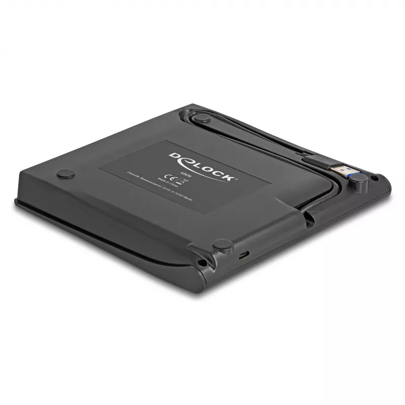 Caixa para HDD DeLOCK 42636 Preto 5,25 polegadas Micro SATA 5 Gbit/s