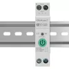 Relé Wi-Fi para calha DIN QOLTEC 50881 — Relé de comutação de rede 63A para instalações elétricas