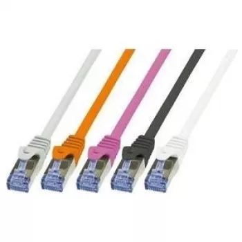 Cabo de rede LogiLink 2 m RJ-45 Cat7 cinzento