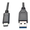 Cabo Tripp U428-003-G2 USB-C para USB-A (macho/macho) - USB 3.2 Gen 2 (10 Gbit/s) - compatível com Thunderbolt 3 - 0,91 m - 1,83 m - USB C - USB A - USB 3.2 Gen 2 (3.1 Gen 2) - Macho/Macho