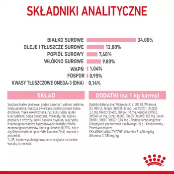 Ração seca para gatos Royal Canin Kitten Sterilised 3,5 kg — aves, 34 % proteína, 12 % gordura