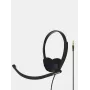 Headset Koss CS200i com fios arco de cabeça escritório/call center preto