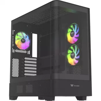Caixa de PC Thermaltake View 290 TG ARGB Midi Tower preto