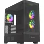 Caixa de PC Thermaltake View 290 TG ARGB Midi Tower preto