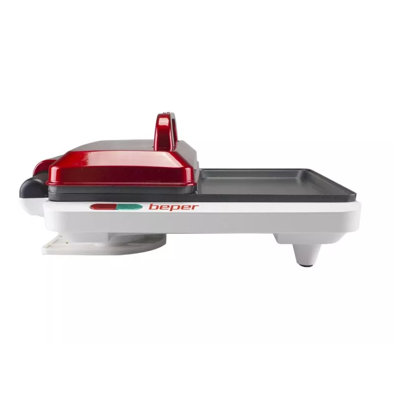Beper P101CUD500 Party Line grelhador elétrico com 4 placas de cozedura