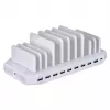 Organizador com estação de carregamento UNITEK Y-2190 de pé branco