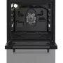 Fogão de livre instalação BEKO FSM52332DXDT placa de gás de 5 queimadores 60 cm, forno elétrico 60 L, classe de eficiência energética A