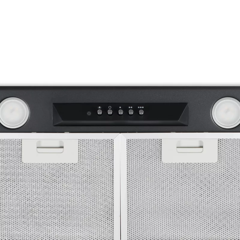 CATA GT-PLUS 45 BK/M 02030408 exaustor de cozinha (canopy), 60 cm, 645 m³/h, classe energética C, LED, filtros metálicos, controlo mecânico, preto