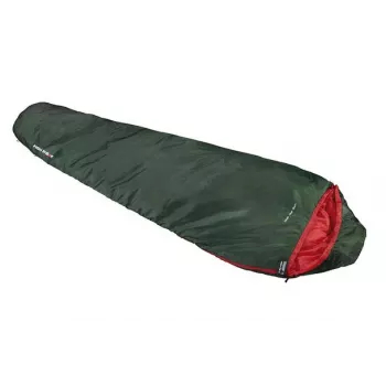 Saco-cama tipo múmia High Peak Lite Pak 1200 Poliéster verde, vermelho 23263