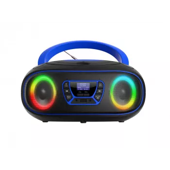Leitor de CD pessoal Denver TDB-212BU 3,6 W DAB+ FM azul