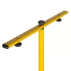 Tripé MACLEAN MCE583 altura ajustável para projetores, estrutura metálica, amarelo