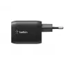 Carregador duplo USB-C Belkin ENA007KQBK 65W – carregamento duplo USB-C PD para portáteis e dispositivos móveis
