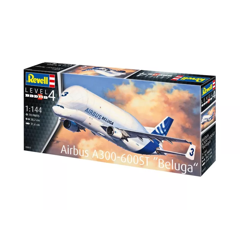 Revell escala 1/144 Airbus A300-600 pc(s) Beluga kit de montagem