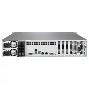 Caixa de servidor Supermicro SuperChassis 213BAC8-R1K23LPB rack preto