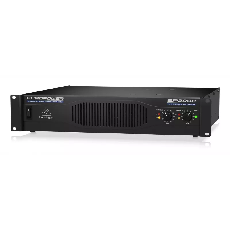 Behringer EP2000 amplificador de áudio atuação/palco preto