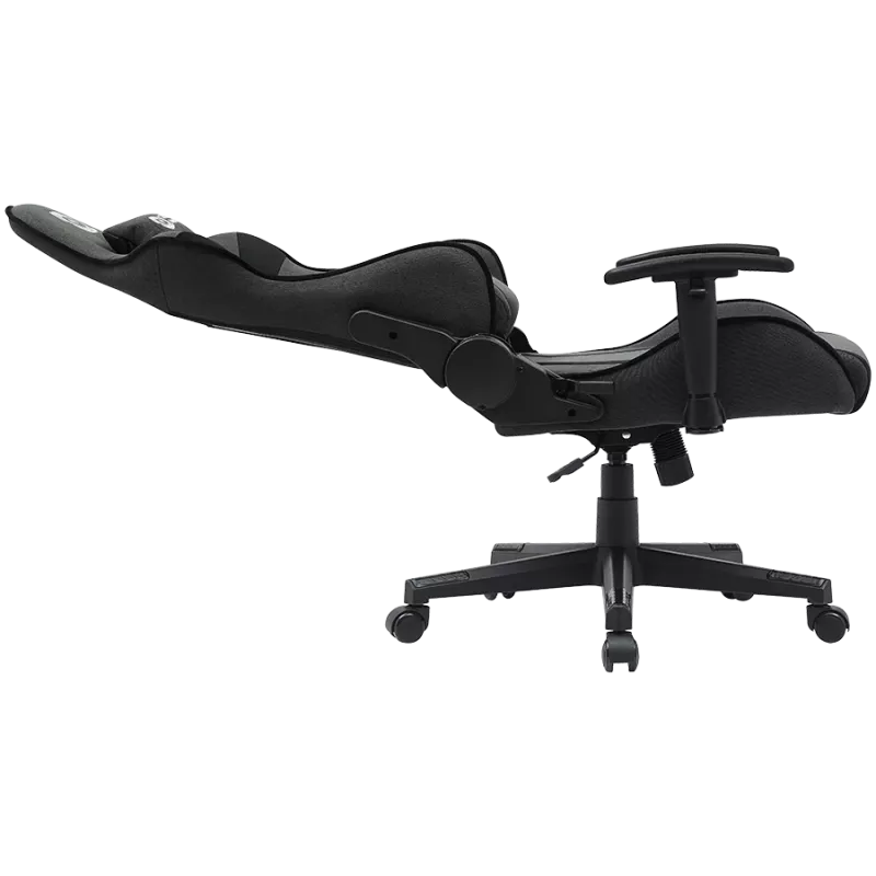 Canyon FCH01 - Crest - cadeira gaming com revestimento em tecido - cinzento