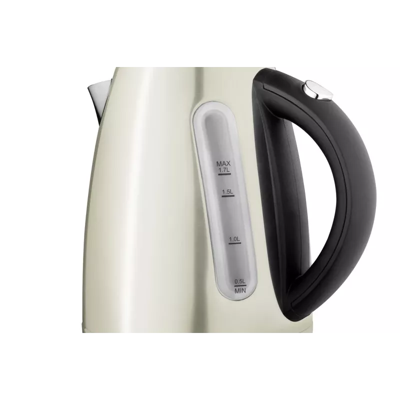 ETA | Chaleira | ELA ETA859890070 | Standard | 2100 W | 1,7 L | aço inoxidável | base rotativa 360° | creme