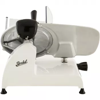 Máquina de cortar elétrica Berkel Red Line 300 310 W branca em alumínio