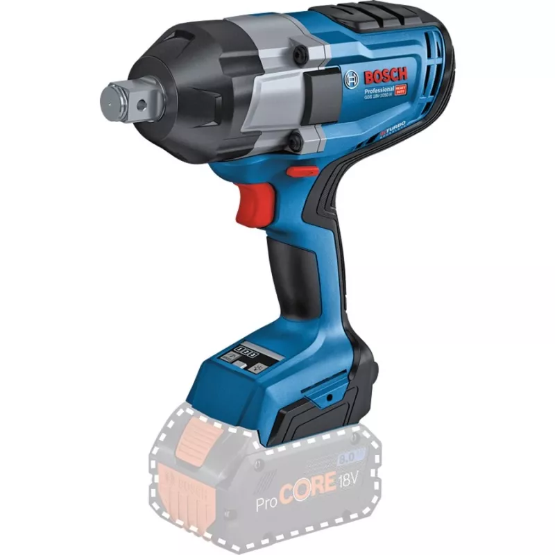 Bosch GDS 18V-1050 H 1750 rpm preto, azul, vermelho
