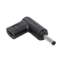 Adaptador de carregamento Akyga AK-ND-C05 USB-C para DC 3,5 x 1,35 mm para portáteis, 18,5-20 V, 100 W