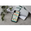 Capa de proteção para telemóvel iKins para iPhone XR — capa de proteção menta e preta