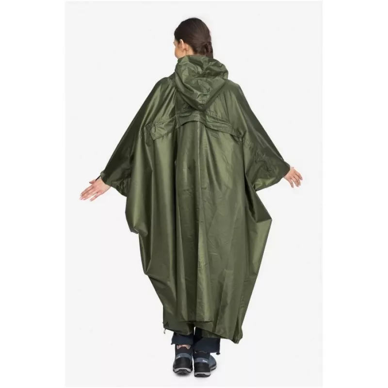 Poncho de chuva para adulto VIKING Vesper Backpack verde UNI