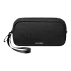 Bolsa de acessórios Tomtoc Light-T12 da Tomtoc (preto) — organizador compacto para cabos e pequenos dispositivos