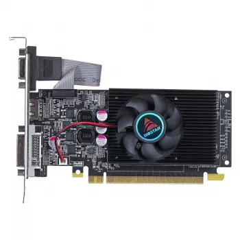 Placa gráfica BIOSTAR GeForce GT 610 — 2 GB GDDR3, 64 bits, PCIe x16, 700 MHz