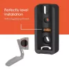 Suporte de parede Vogels | Suporte de parede para coluna para Sonos Era 300 | Inclinável, orientável | Capacidade máxima 7 kg | Preto