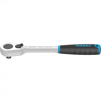 Chave de roquete Hazet 8816HP 3/8 polegadas dentado fino, cabeça reversível, design compacto