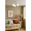 Activejet AJE-EMILY 3P GOLD E27 candeeiro suspenso 3x40W