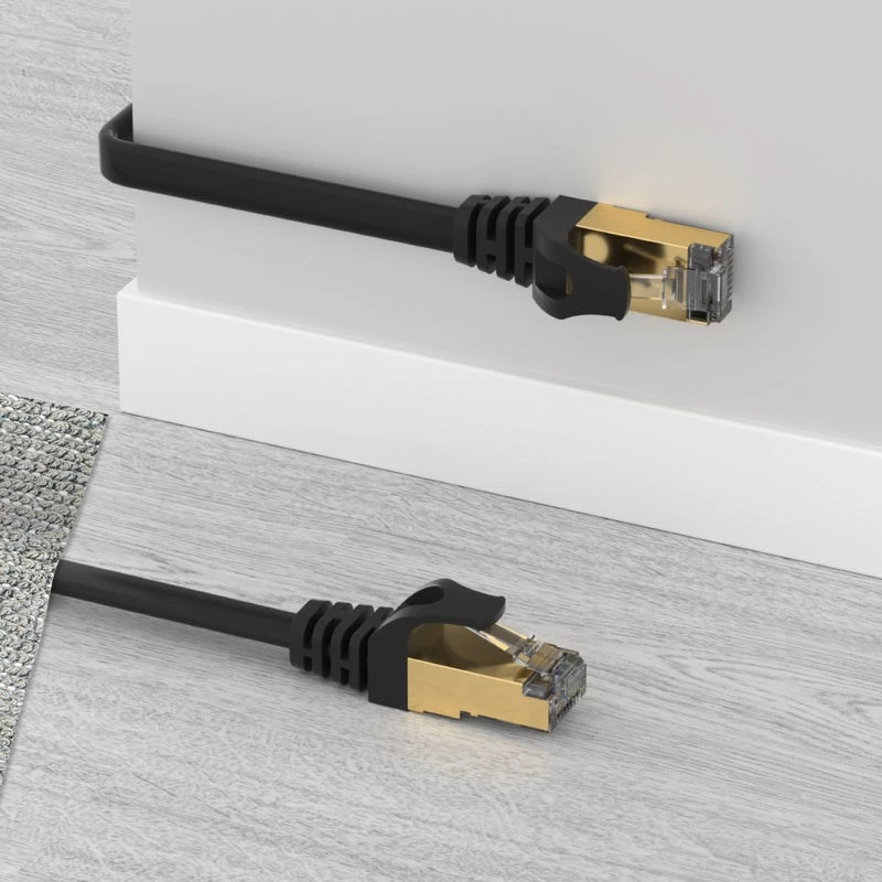 Cabo de rede UNITEK C1897BK-20M RJ-45 Cat7 20 m preto