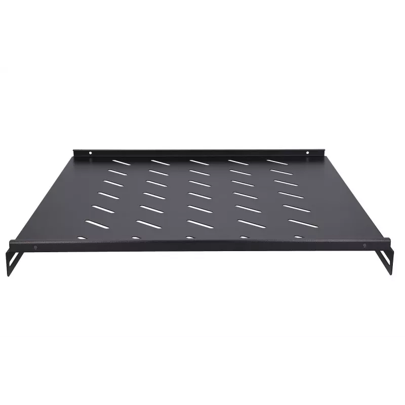 Prateleira de rack Extralink FIXED SHELF FOR 800MM DEPTH CABINET 19 polegadas 500MMX1U PRETO