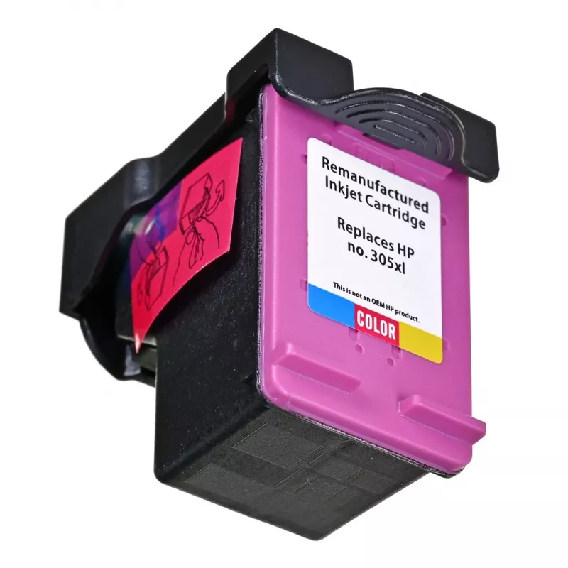 Cartucho de tinta a cores Superbulk HP 305XL (3YM63AE) 17 ml, compatível com HP DeskJet 2820e