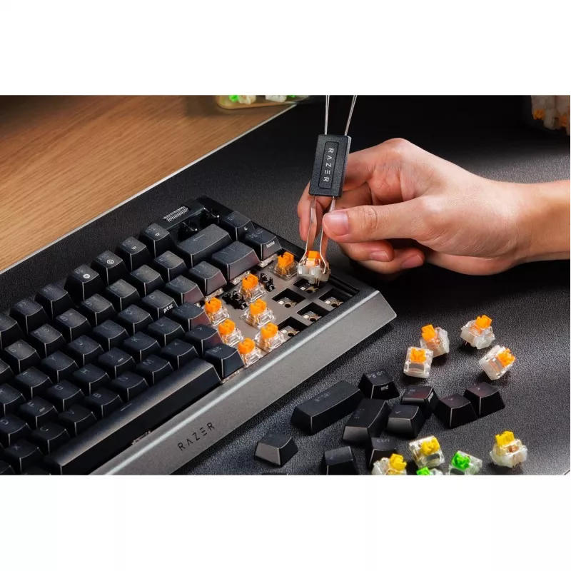 Teclado Razer BlackWidow V4 Gaming USB QWERTY Inglês dos EUA Preto