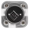 Sensor de caudal Flow Meter Barrow SLFV2-RGB W ARGB branco – sensor de caudal para refrigeração líquida para circuitos de PC