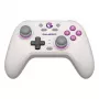 Comando sem fios GameSir T4n branco — Bluetooth, design ergonómico